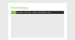 Desktop Screenshot of blomberg-ostfriesland.de